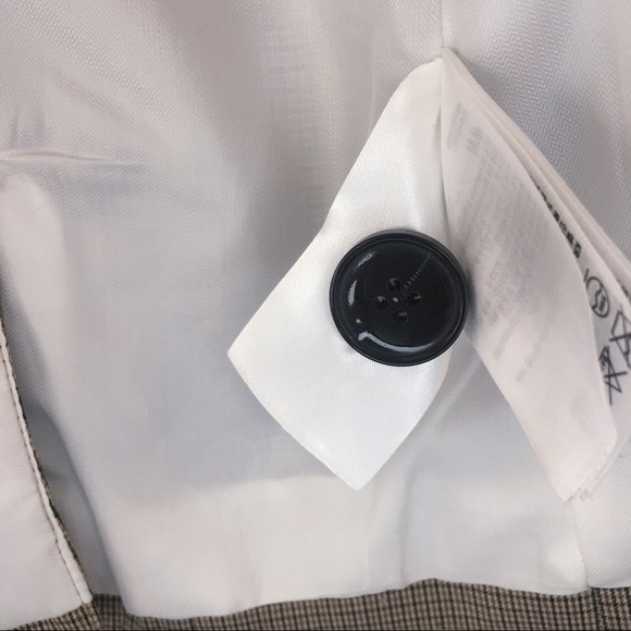 H&M Brown Professor Houndstooth Check Pantsuit - Picture 7 of 16